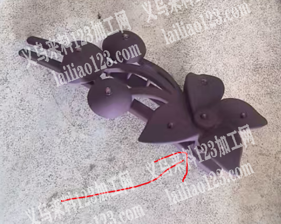 花朵发夹上弹簧的手工活外发，寻找会做这个