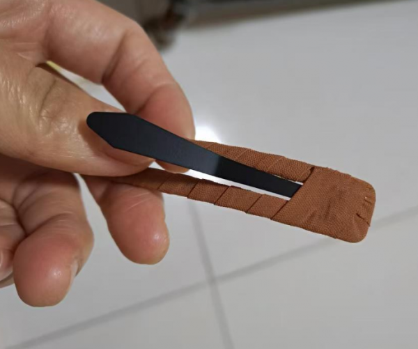 寻找BB夹子绕布条的手工活加工厂，如图，