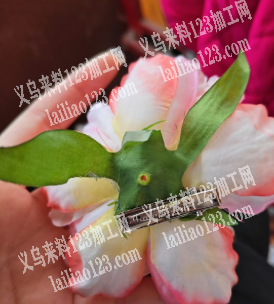 《大量》手工仿真花发夹订单，如图，寻找专