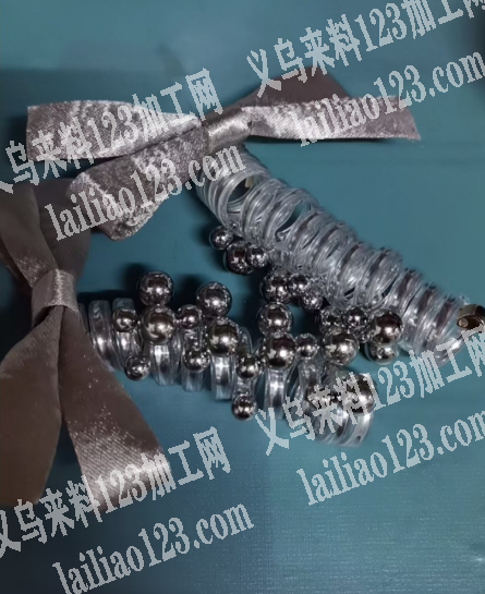爆款发绳订单，如图，电话线蝴蝶结款式的，