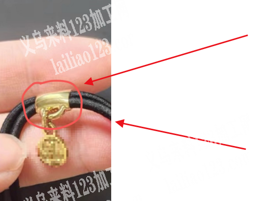 义乌**饰品厂套环与卡扣外发加工，附图片