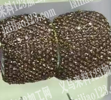 商贸城市场店面有贴钻耳环订单，寻找专业做