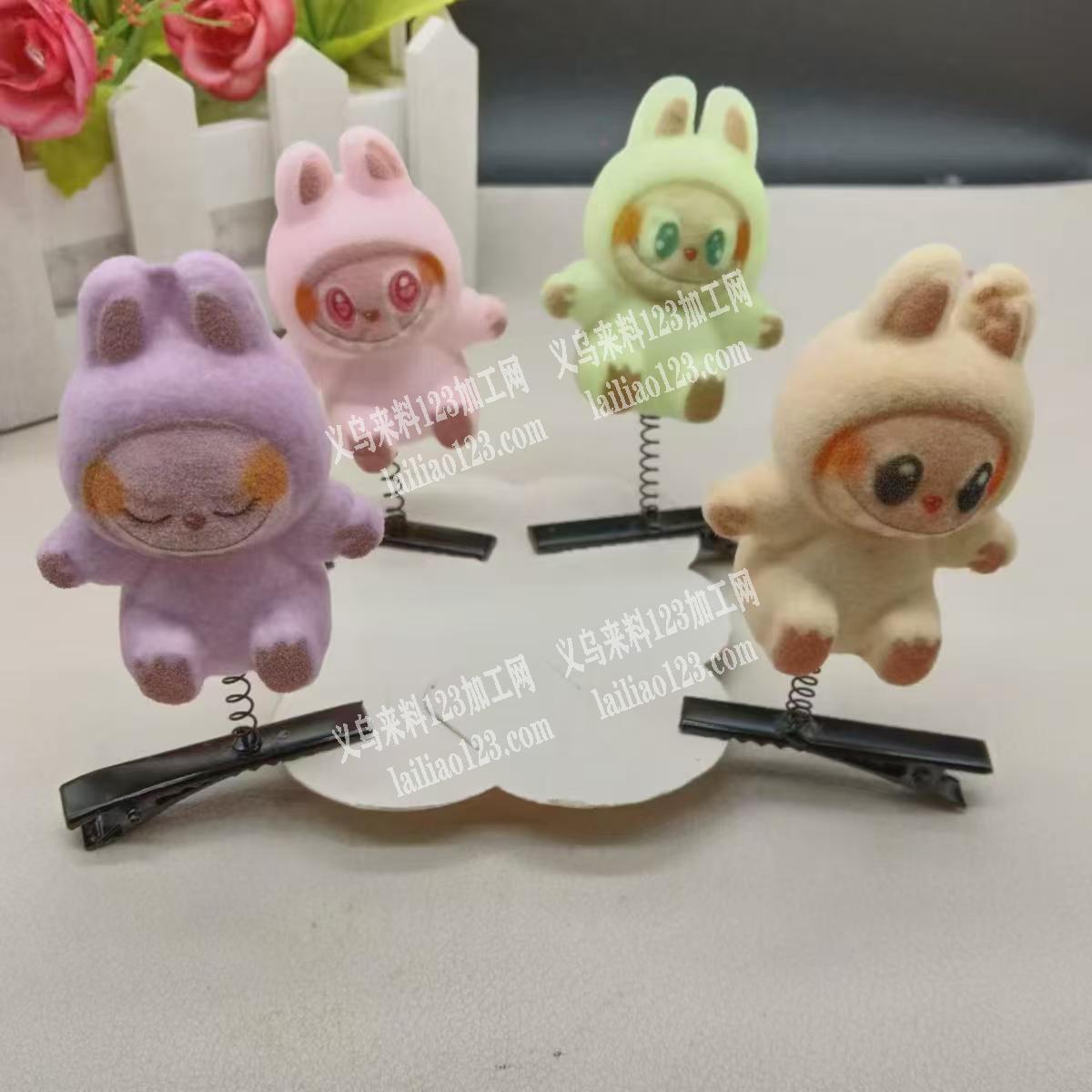 弹簧卡通发夹订单，如图，成品订单，寻找有