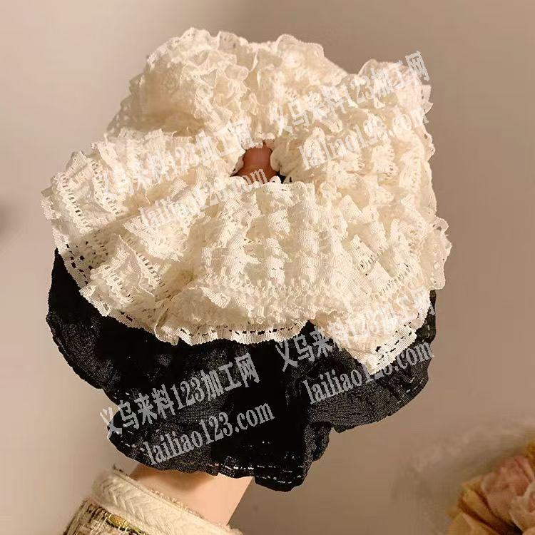 寻找布艺发圈工厂，成品工厂，或者加工厂，