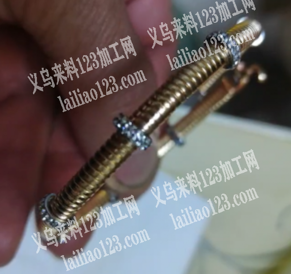 弹簧手镯订单，如图，成品订单，寻找饰品成