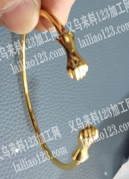 《材质不限制》合金手镯毛胚订单，寻找专业