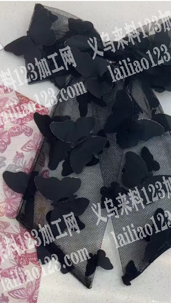 成品订单，如图，如图布艺蝴蝶结的发饰品订