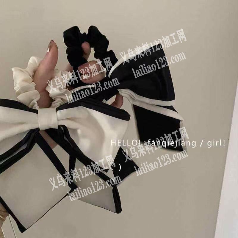 寻找做如图发圈的工厂，款式多，长期有单，