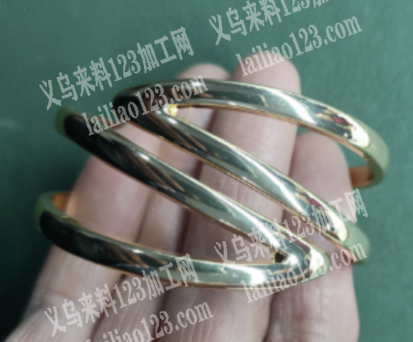 压铸的，手镯订单，如图，寻找专业做合金压
