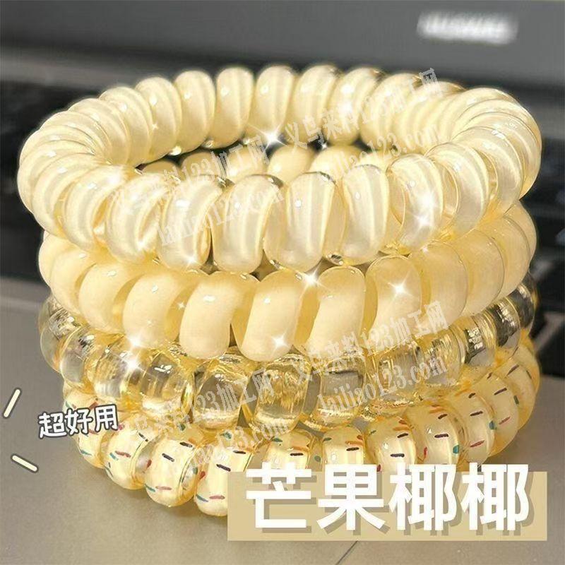 ·大量水晶电话线发圈订单，如图，寻找专业