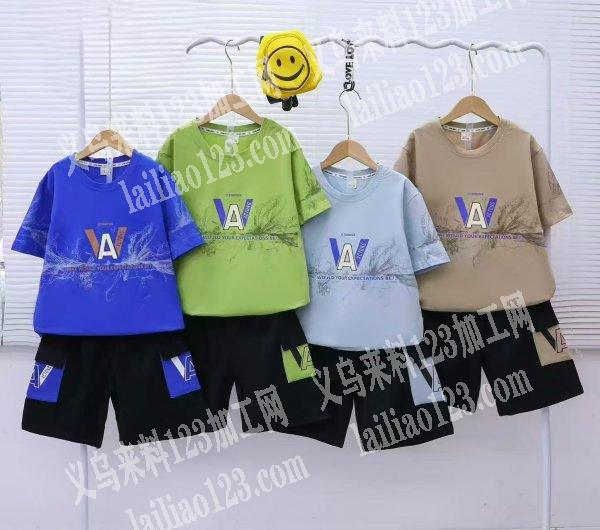 长期有儿童服装套装外发加工《发个人家庭》