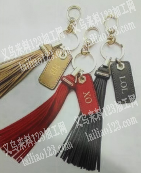 流苏的钥匙扣挂件订单，如图，寻找源头工厂