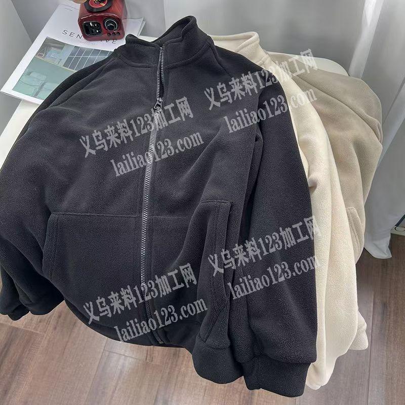 长期如图拉链服装订单外发加工，寻找服装加