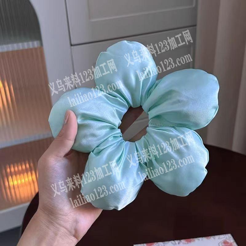 布艺花瓣发圈外发加工，寻找会做的加工厂，