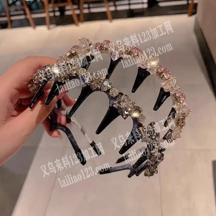 绕布条绑水钻的头箍外发加工，寻找会做的加