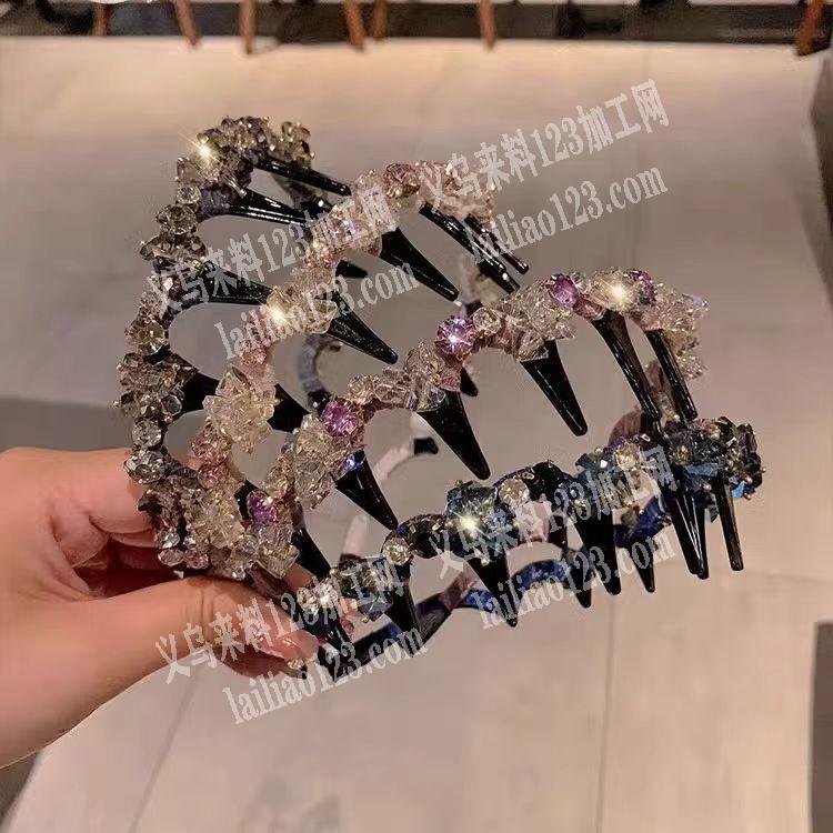 绕布条绑水钻的头箍外发加工，寻找会做的加