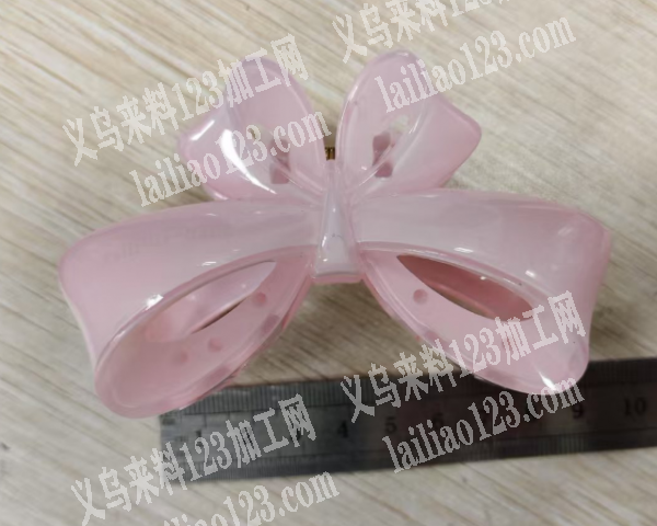 蝴蝶结抓夹订单，如图毛胚，寻找工厂，请联