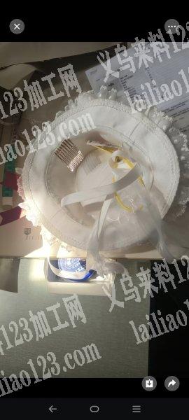 帽子平车活外发加工。全部是平车做