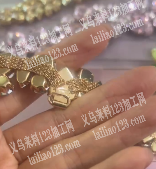 水钻配件烧焊外发加工，钻链订单，如图，寻