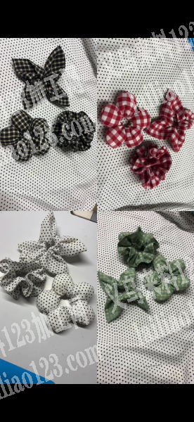 承接平车加工布艺发圈，交货及时，质量保证