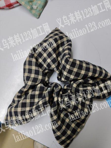 承接平车加工布艺发圈，交货及时，质量保证