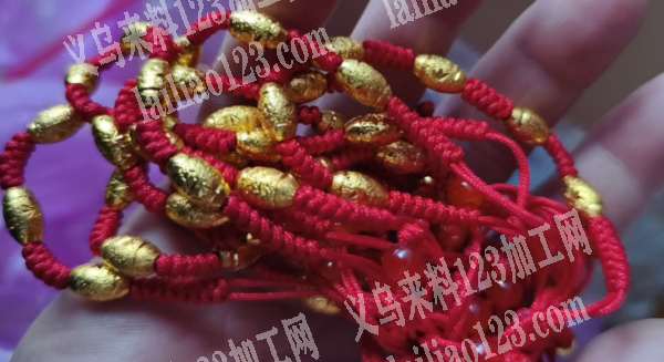 寻找专业做手工编绳的成品工厂，如图，要成
