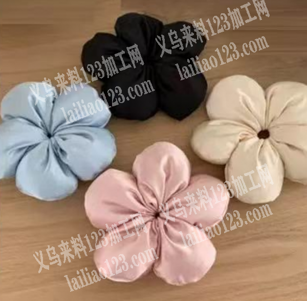 花朵布艺发圈订单，寻找源头工厂，要现货，