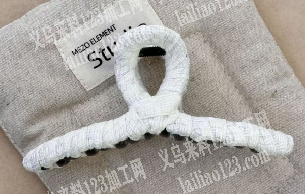 抓夹绕布条的手工活外发。，寻找会做绕布条