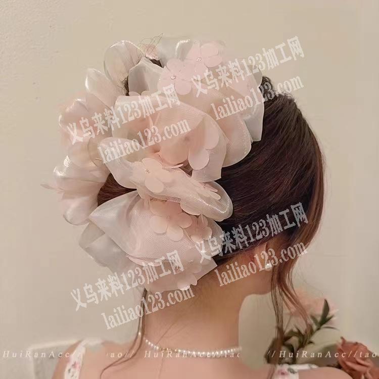 采购泡泡纱云朵抓夹，如图，有成品订单，寻