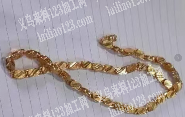 铜链条有订单，如图，寻找专业做这个铜链条