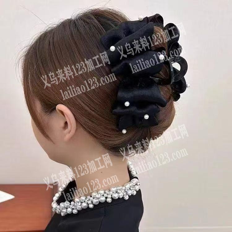 布艺发抓发箍订单，如图，寻找布艺饰品厂家