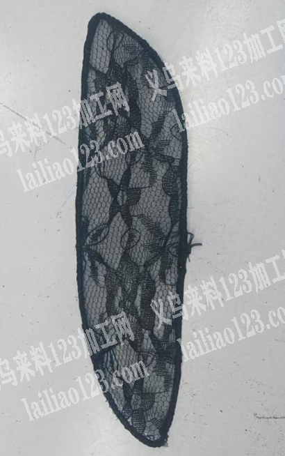 蕾丝布艺扭扭发饰订单，如图，寻找专业做的