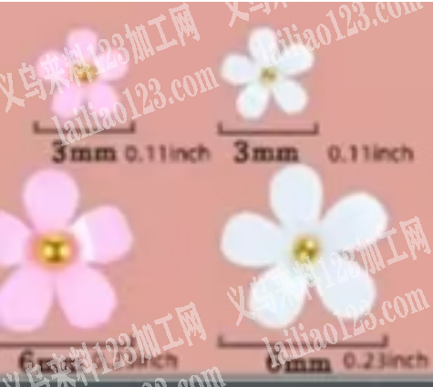 树脂配件订单，寻找树脂小花工厂，如图，有