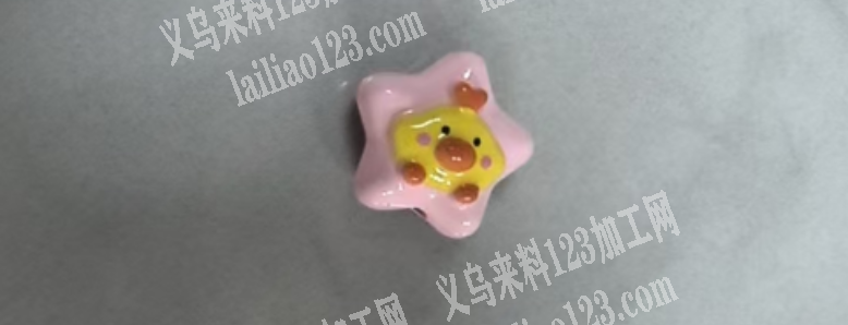 金属小配件上面印花外发加工，要求不脱落的