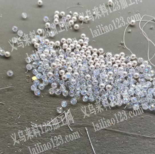 挂圈，穿珠的手工活外发，发义乌本地做，货