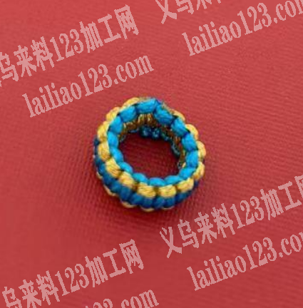 《订单量大》手工无痕平结手绳线圈订单，成
