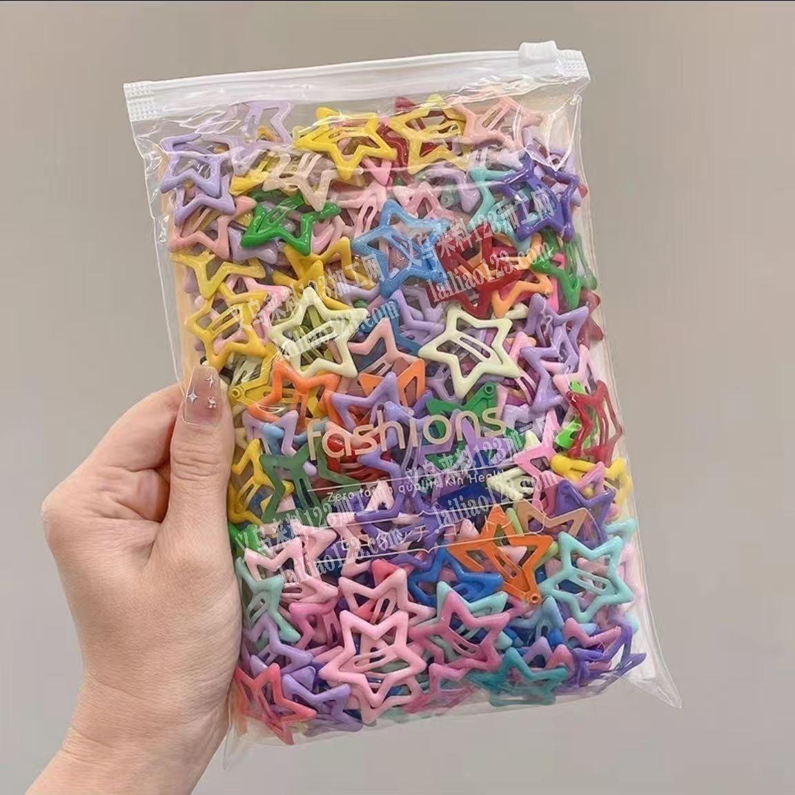 长期大量滴油成品发夹订单，如图，五角星的