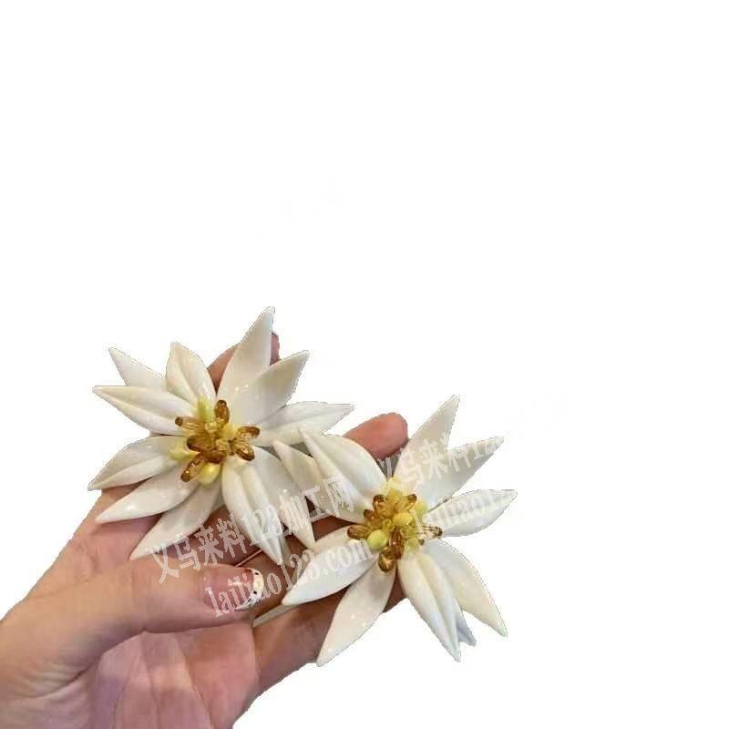 树脂花瓣、耳环订单如图这样的手工成品订单