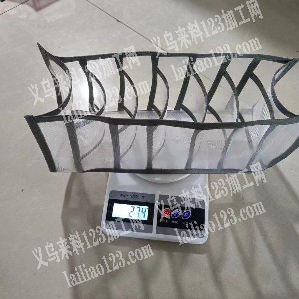 接羽绒服收纳袋棉被袋网纱收纳盒等箱包手袋加工