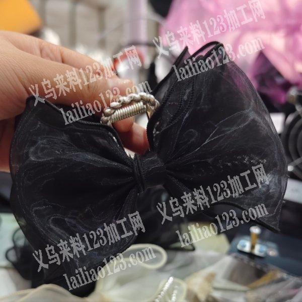 蝴蝶结手工活寻找蝴蝶结发饰加工厂