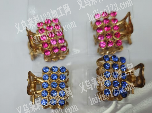 彩钻小抓夹成品订单，如图，寻找专业做这个