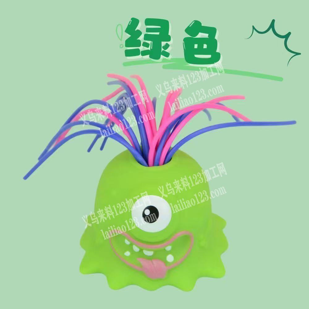 公司解压玩具订单，如图，扯头发会叫小怪兽