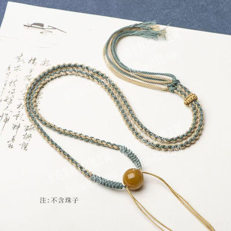 寻找编织项链绳子的手工活加工厂。必须有经