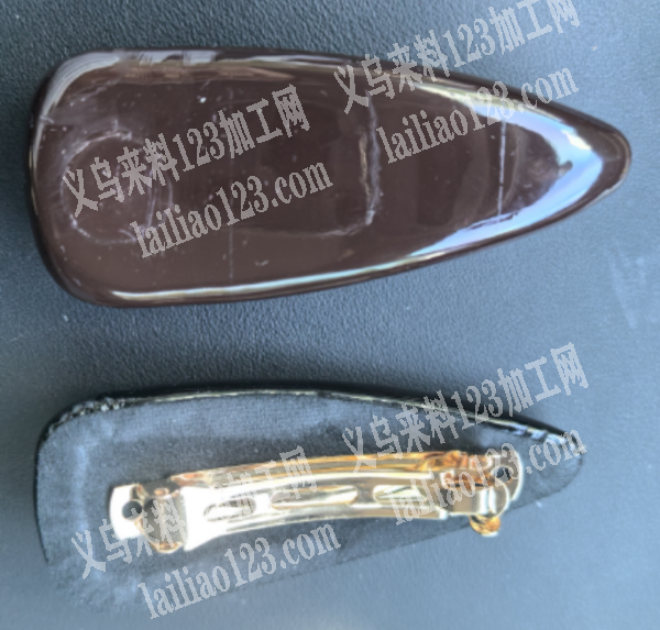 手工活《可以发外地做》发夹加工活，这样的
