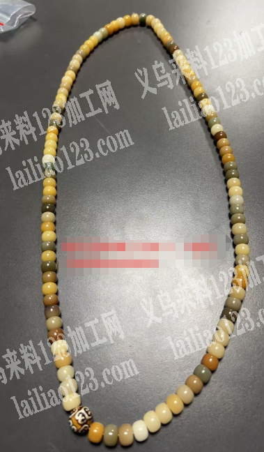 项链穿珠子的手工活外发加工，寻找义乌本地
