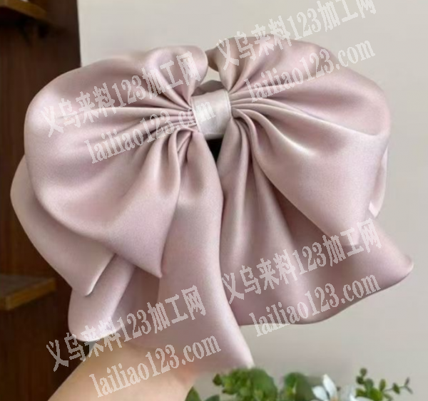 大量如图布艺发夹订单，如图，寻找成品工厂