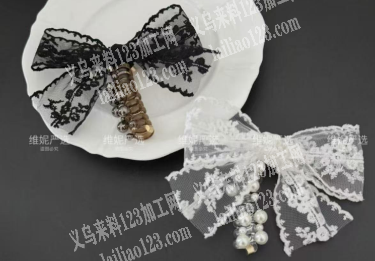 类似缎带的手工蝴蝶结订单，如图，寻找厂家