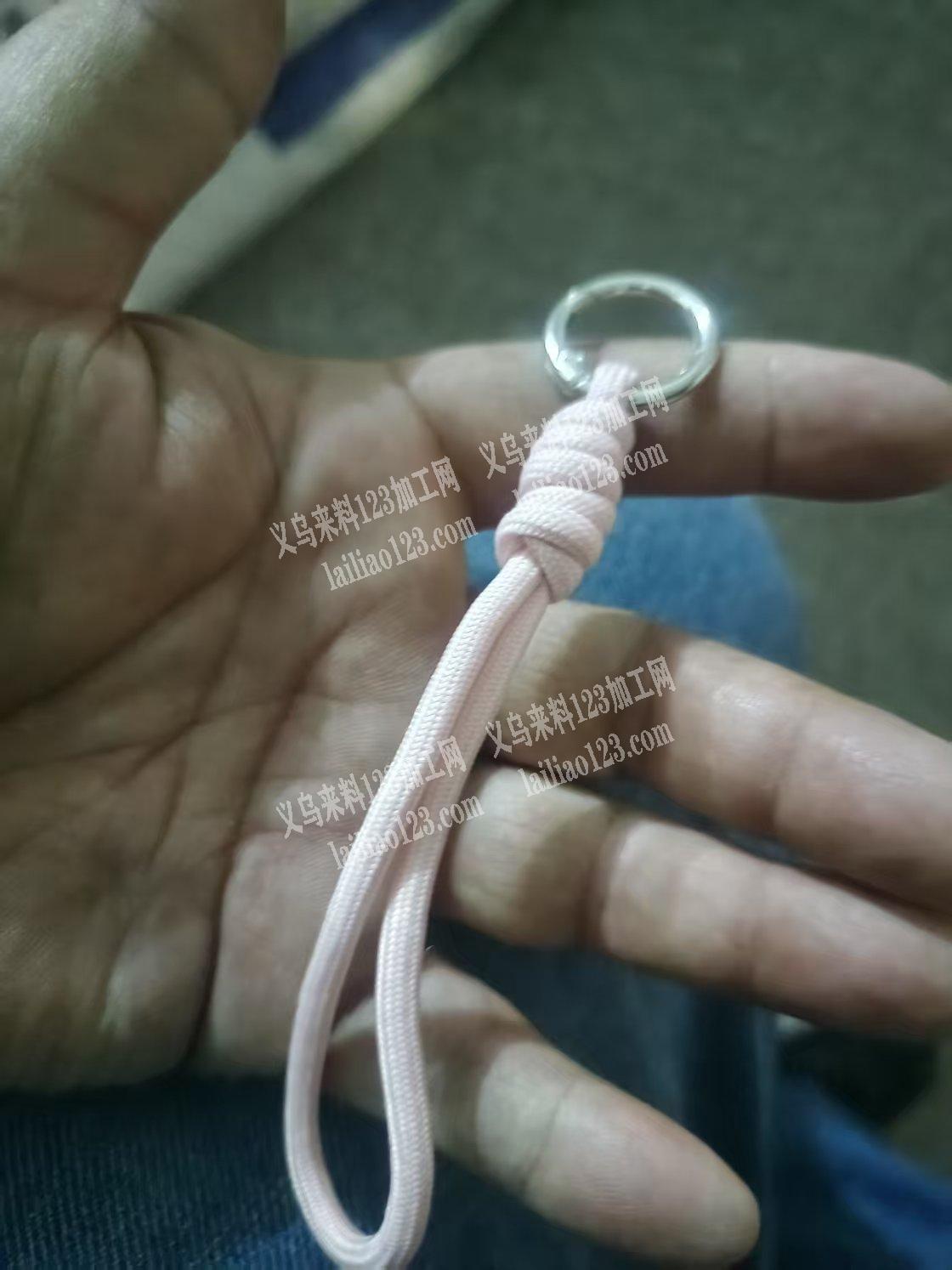 60000手工挂绳订单，如图，找绳子工厂