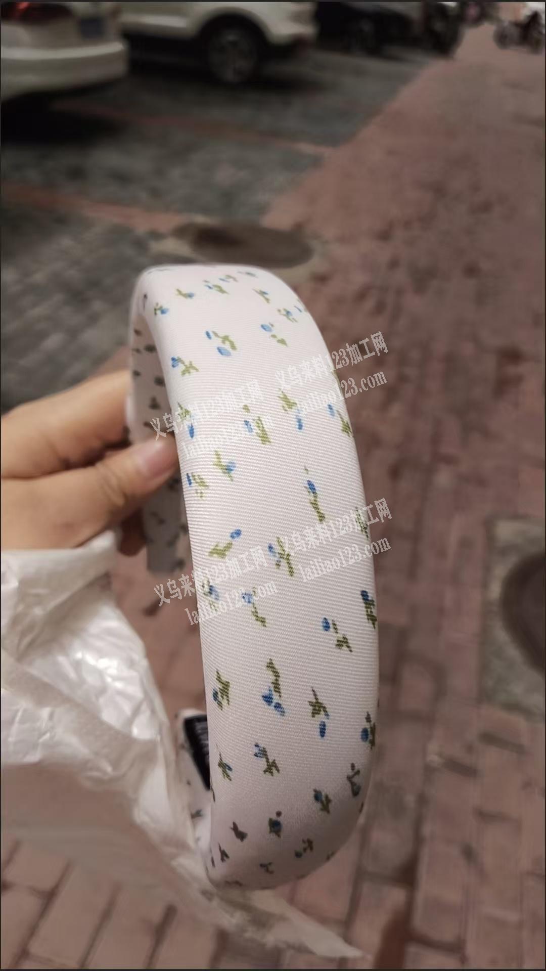 布艺发箍订单，如图，寻找工厂，请联系详谈
