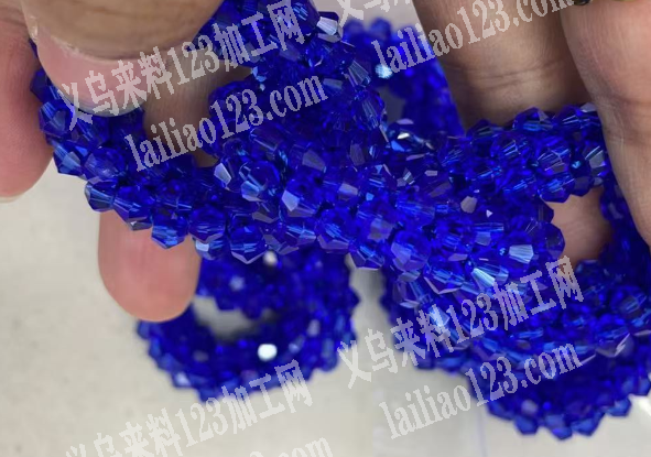 《可发外地的手工活》穿珠子+钩针编织的手